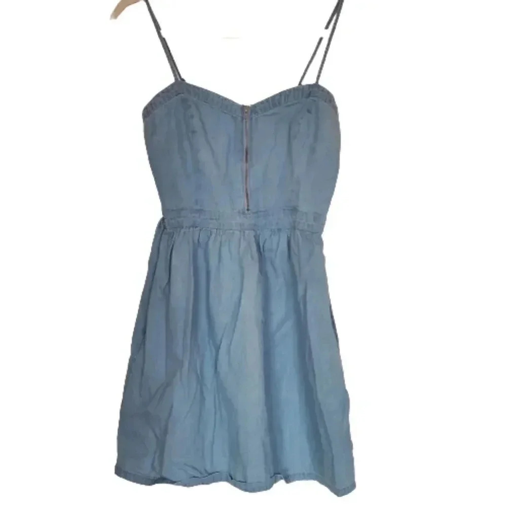 Vans Light Blue Mini Dress Size Small